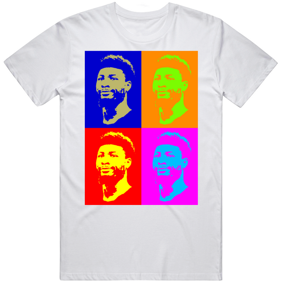 Marcus Smart Having Fun Pop Art Boston Basketball Fan V2 T Shirt