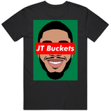 Jayson Tatum Jt Buckets Boston Basketball Fan T Shirt