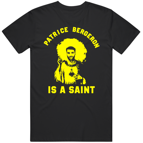 Saint Patrice Bergeron Captain Boston Hockey Fan T Shirt