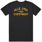 Willie O'ree Vs Everybody Pioneer Boston Hockey Fan T Shirt