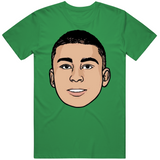 Payton Pritchard Big Head Boston Basketball Fan T Shirt