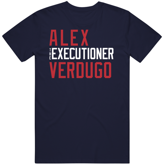 Alex Verdugo The Executioner Boston Baseball Fan V2 T Shirt