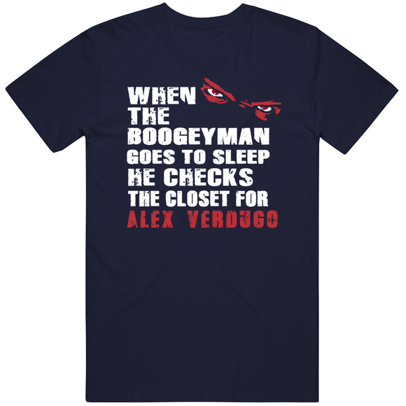 Alex Verdugo Boogeyman Boston Baseball Fan T Shirt