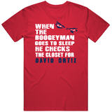 David Ortiz Boogeyman Boston Baseball Fan V2 T Shirt