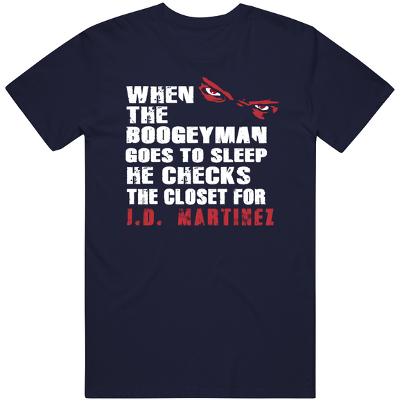 Jd Martinez Boogeyman Boston Baseball Fan T Shirt