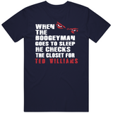Ted Williams Boogeyman Boston Baseball Fan T Shirt