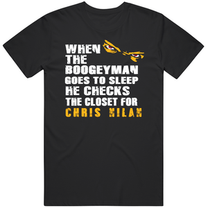 Chris Nilan Boogeyman Boston Hockey Fan T Shirt
