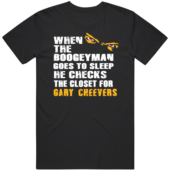 Gary Cheevers Boogeyman Boston Hockey Fan T Shirt