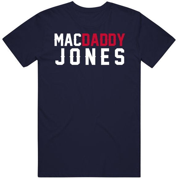 Mac Jones Mac Daddy New England Football Fan T Shirt