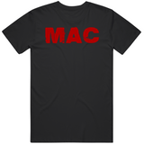 Mac Jones MAC New England Football Fan  T Shirt