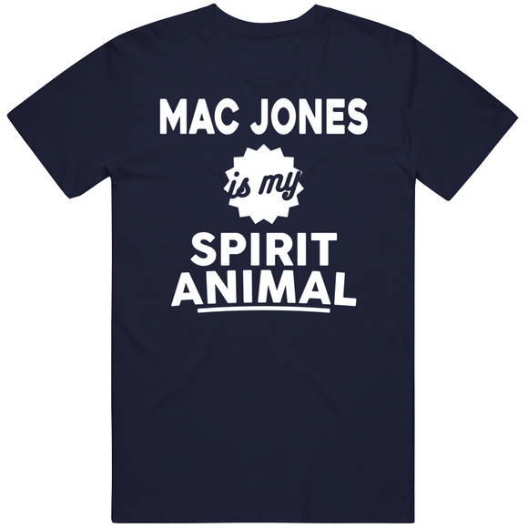 Mac Jones Spirit Animal New England Football Fan T Shirt