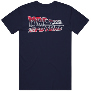 Mac to The Future Mac 10 Mac Jones New England Football Fan T Shirt