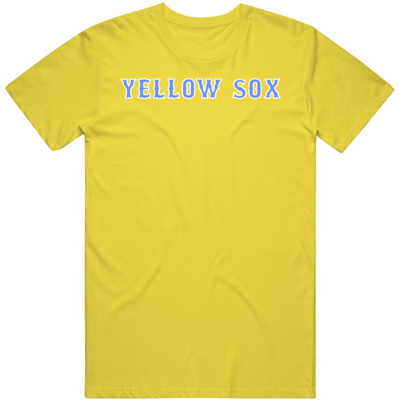 Yellow Sox Boston Baseball Fan v2 T Shirt