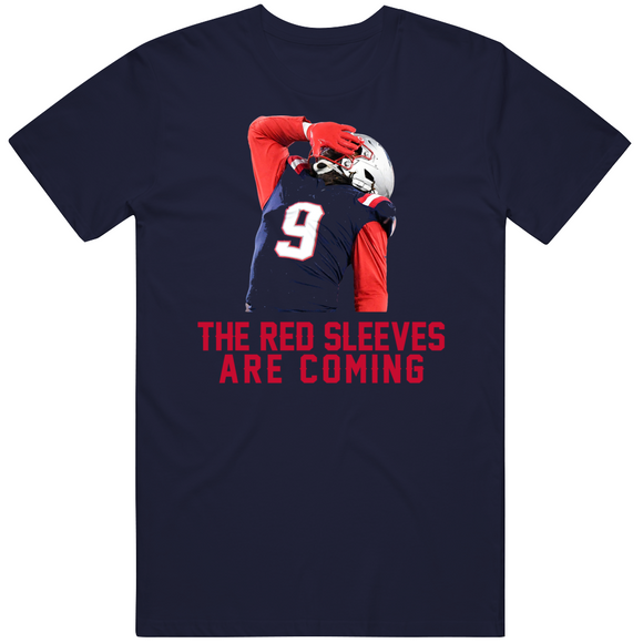 Matt Judon The Red Sleeves Are Coming New England Football Fan T Shirt