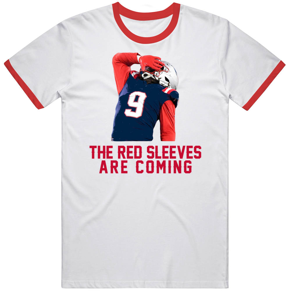 Matt Judon The Red Sleeves Are Coming New England Football Fan V2 T Sh –  BeantownTshirts