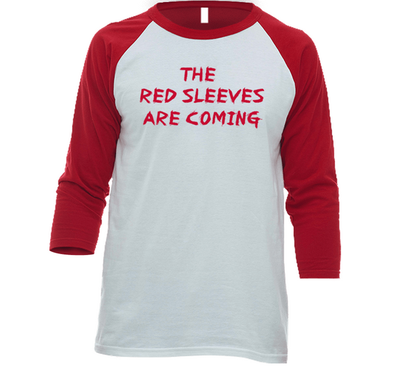 The Red Sleeves Are Coming New England Defense Football Fan V7 T Shirt
