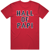 David Ortiz Big Papi Hall of Papi Boston Baseball Fan T Shirt
