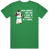 Kevin Garnett Connect Four Quote Boston Basketball Fan T Shirt
