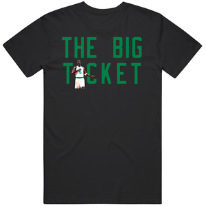 Kevin Garnett The Big Ticket Boston Basketball Fan V2 T Shirt