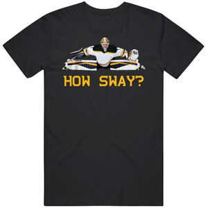 Jeremy Swayman How Sway Boston Hockey Fan T Shirt