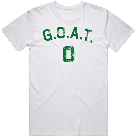 GOAT Greatest of all time Jayson Tatum Basketball Fan Distressed T Shirt