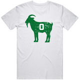 Jayson Tatum Goat 0 Boston Basketball Fan Distressed   T Shirt