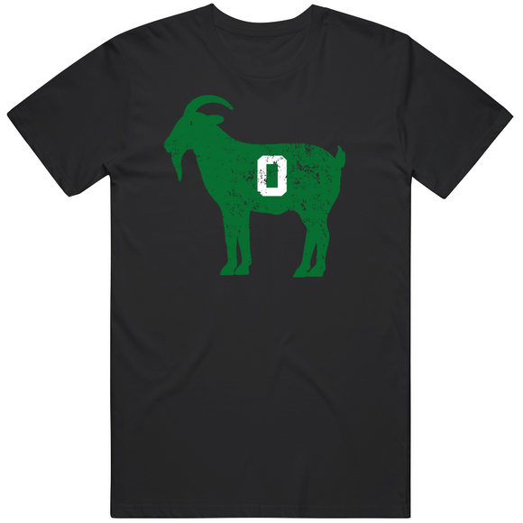 Jayson Tatum Goat 0 Boston Basketball Fan Distressed  V2 T Shirt