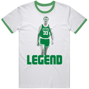 Larry Bird Legend Goat Boston Basketball Fan V2 T Shirt