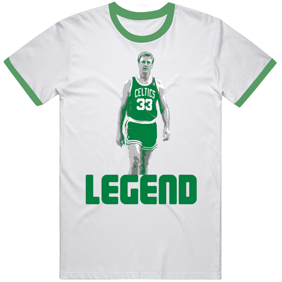 Larry Bird Legend Goat Boston Basketball Fan V2 T Shirt