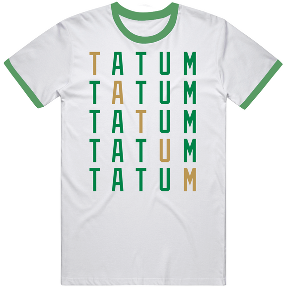 Jayson Tatum X5 Boston Basketball Fan V7 T Shirt