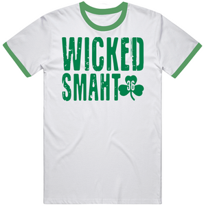 Marcus Smart Wicked Smaht 36 Boston Basketball Fan v2  T Shirt