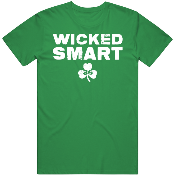 Marcus Smart Wicked Smart 36 Boston Basketball Fan v3 T Shirt