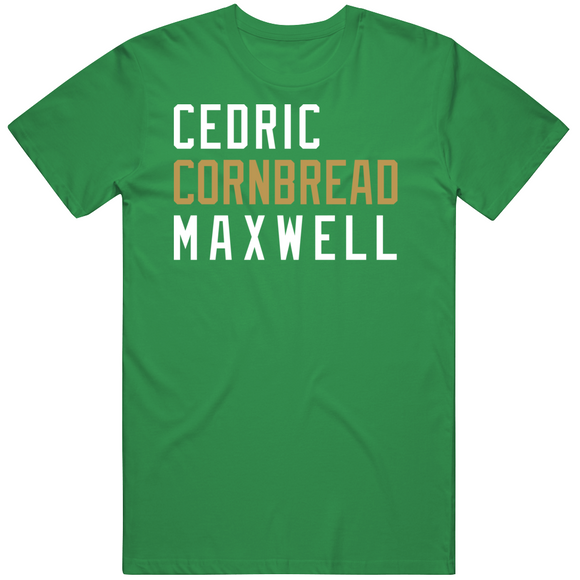 Cedric Maxwell Cornbread Boston Basketball Fan T Shirt