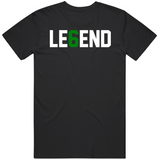 Bill Russell Legend 6 Goat Boston Basketball Fan T Shirt