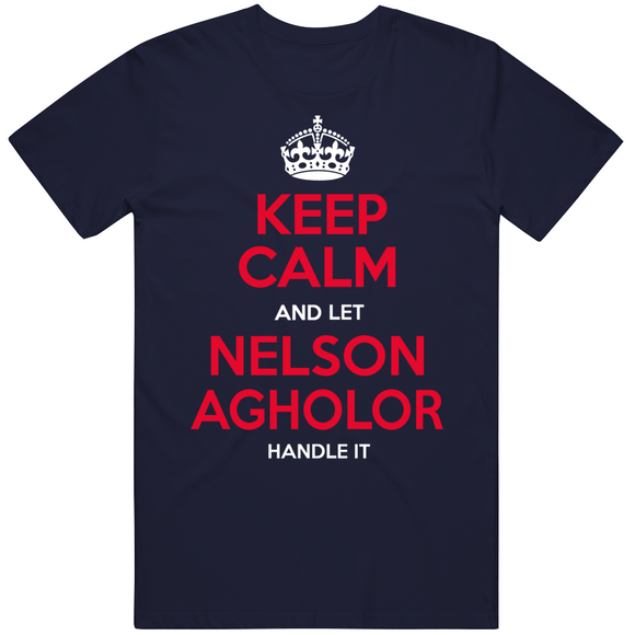 Nelson Agholor Keep Calm New England Football Fan T Shirt