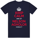 Nelson Agholor Keep Calm New England Football Fan T Shirt