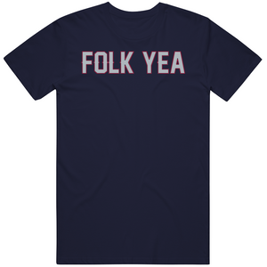 Folk Yea Nick Folk New England Football Fan T Shirt