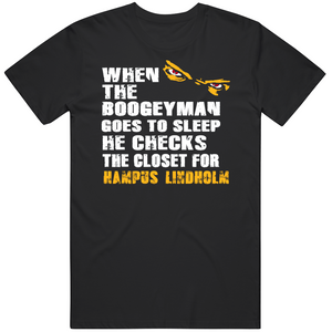 Hampus Lindholm Boogeyman Boston Hockey Fan T Shirt