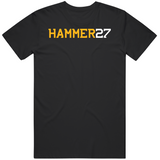 Hampus Lindholm Hammer 27 Boston Hockey Fan T Shirt
