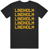 Hampus Lindholm X5 Boston Hockey Fan T Shirt