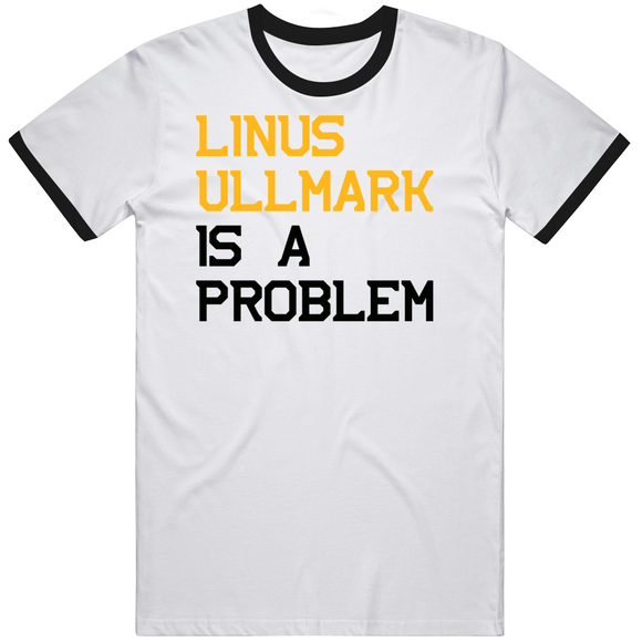 Linus Ullmark Is A Problem Boston Hockey Fan V3 T Shirt