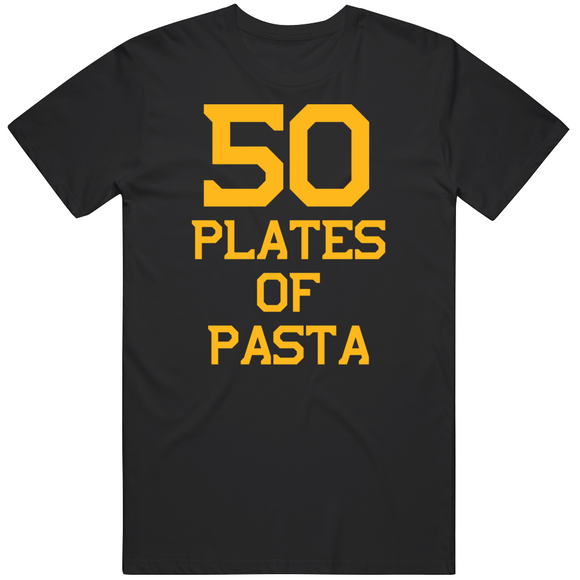 David Pastrnak 50 Plates Of Pasta Boston Hockey Fan T Shirt