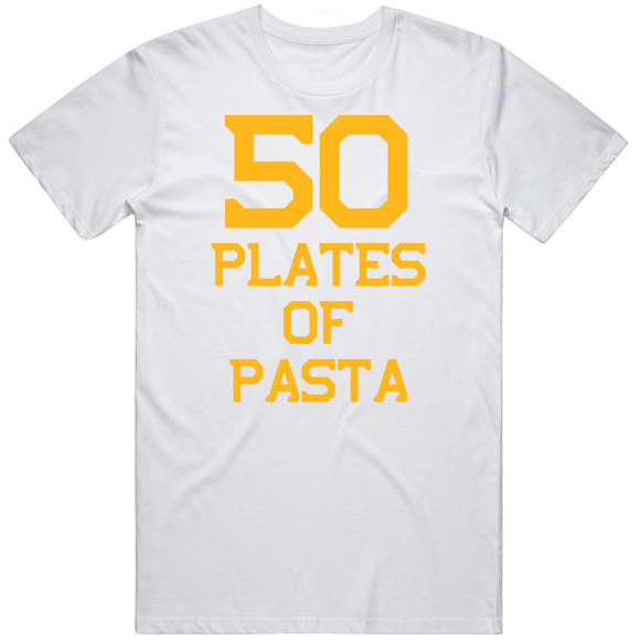 David Pastrnak 50 Plates Of Pasta Boston Hockey Fan V2 T Shirt