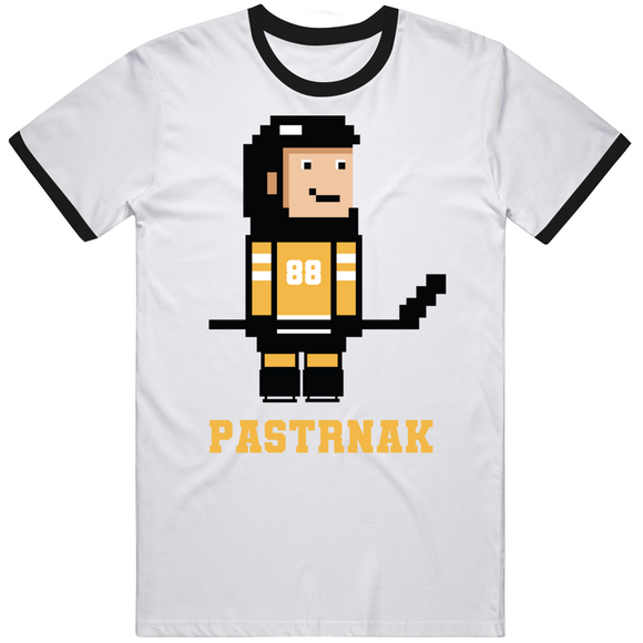 David Pastrnak 8 Bit Boston Hockey Fan V2 T Shirt