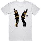 Goalie Hug Celebration Boston Hockey Fan T Shirt