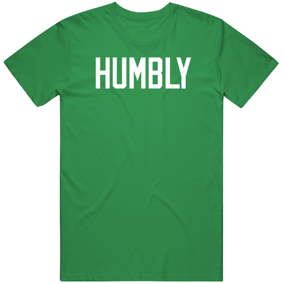 Jayson Tatum Humbly The Best Boston Basketball Fan T Shirt