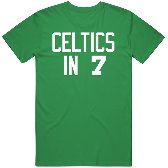 C's In 7 Boston Basketball Fan T Shirt