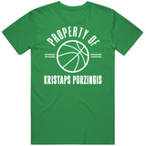 Kristaps Porzingis Property Of Boston Basketball Fan T Shirt
