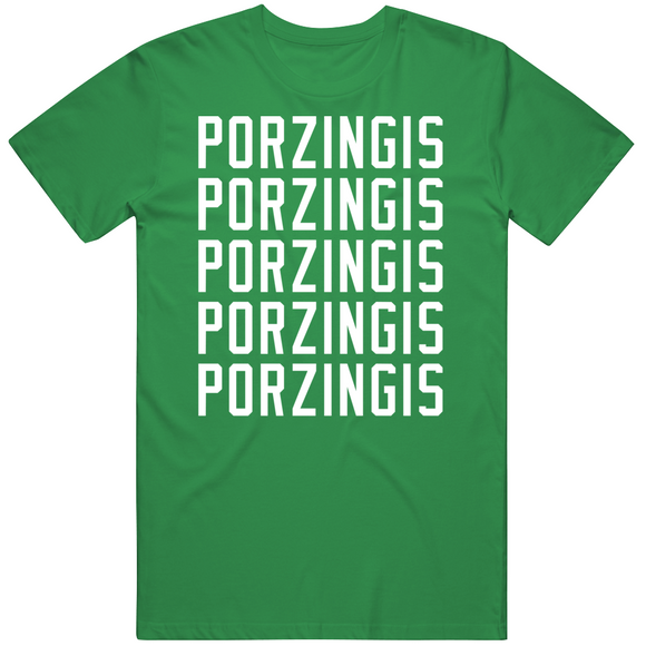 Kristaps Porzingis X5 Boston Basketball Fan T Shirt