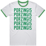 Kristaps Porzingis X5 Boston Basketball Fan V3 T Shirt